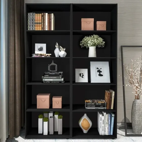 Conjunto de Estantes Modulares 5 Prateleiras
